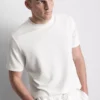 Camisa de manga corta con textura