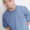 Camisa de manga corta con textura