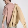 Camisa de manga corta con textura