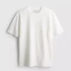 Camisa de manga corta con textura