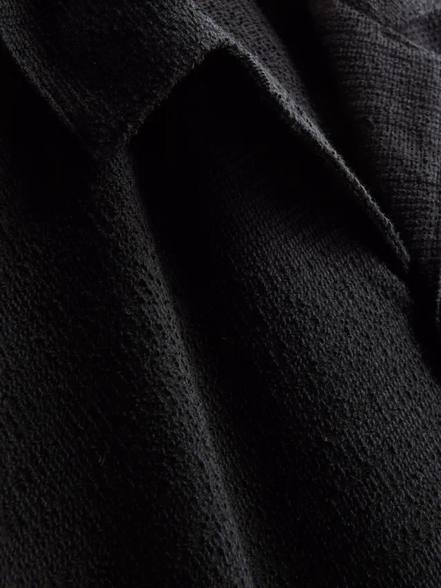 Camisa de manga corta con textura