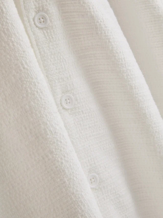 Camisa de manga corta con textura