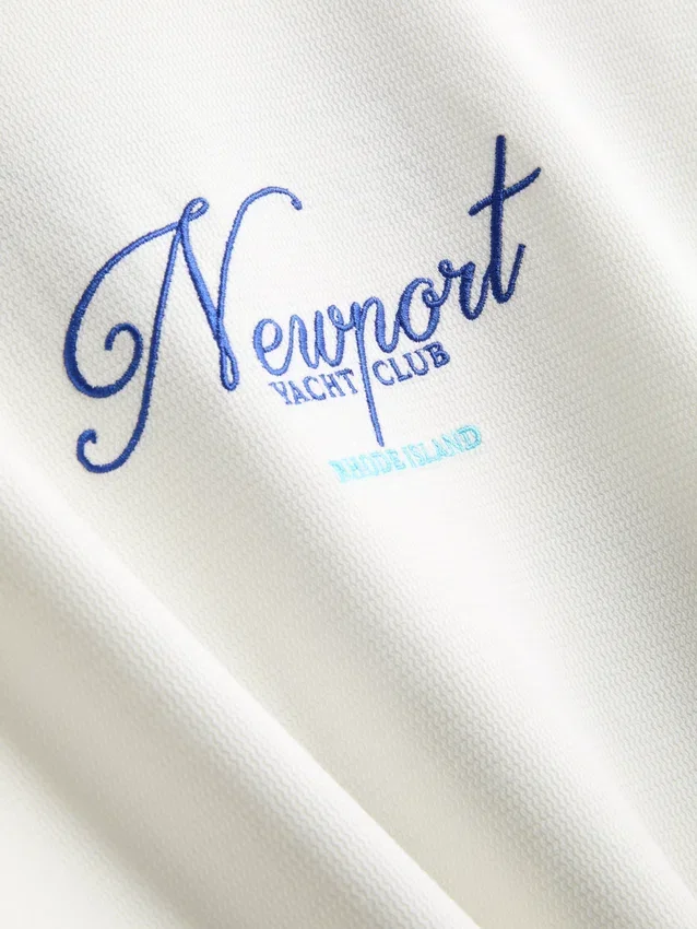 Camisa de manga corta del club náutico