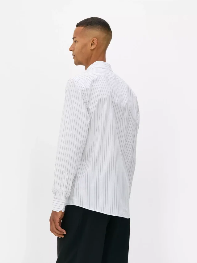 Camisa de manga larga a rayas