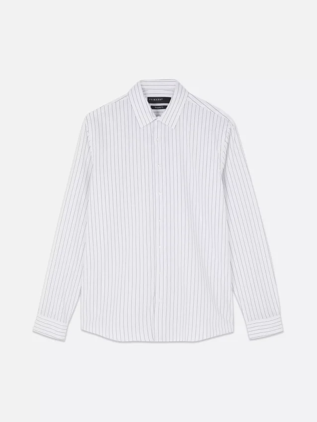 Camisa de manga larga a rayas