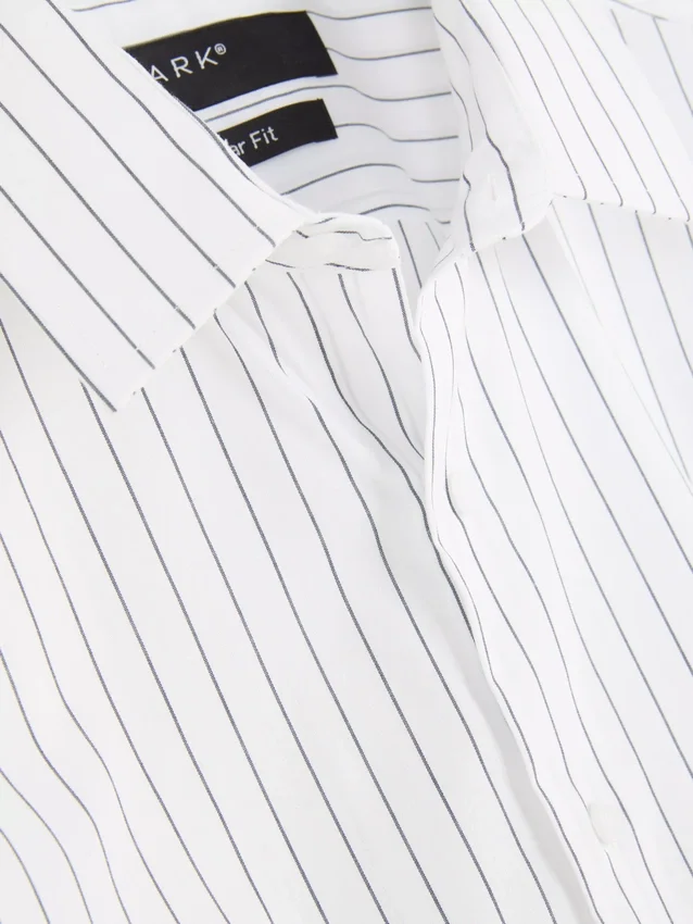 Camisa de manga larga a rayas