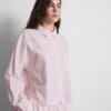 Camisa de pijama de algodón tejido tipo Oxford