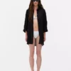 Camisa de playa transparente