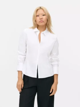 Camisa de trabajo de mezcla de algodón