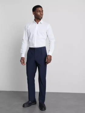 Camisa formal de corte ajustado