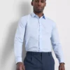 Camisa formal de corte ajustado