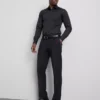 Camisa formal de corte ajustado