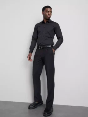 Camisa formal de corte ajustado