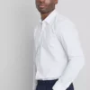 Camisa formal de corte ajustado