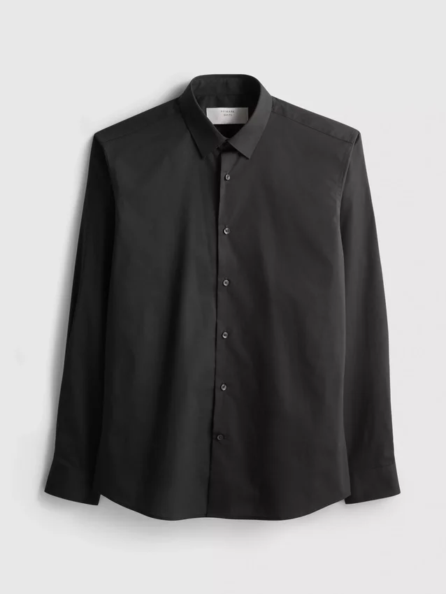 Camisa formal de corte ajustado