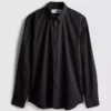 Camisa formal de manga larga y corte regular