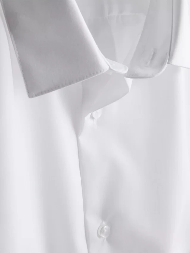 Camisa formal de manga larga y corte regular