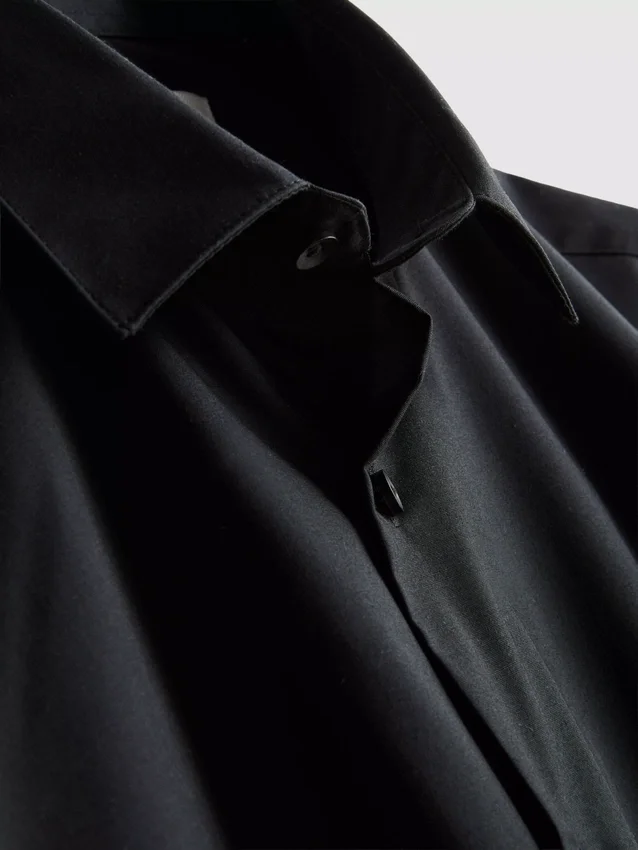 Camisa formal de manga larga y corte regular