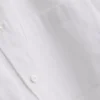 Camisa holgada de manga corta de algodón de primera calidad