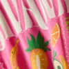 Camisa oversize de color habana con estampado gráfico, con alto contenido de algodón
