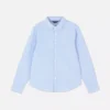 Camisa Oxford de manga larga para niños mayores