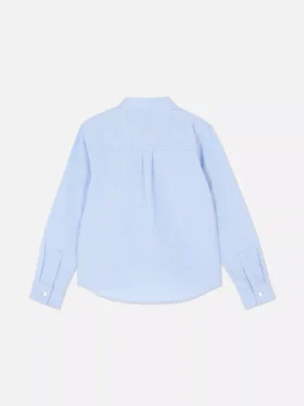 Camisa Oxford de manga larga para niños mayores