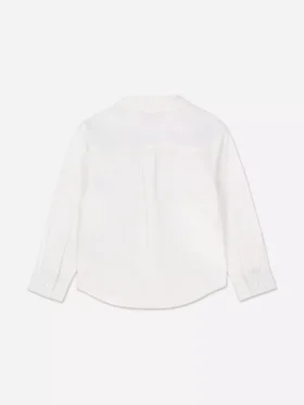 Camisa Oxford de manga larga para niños pequeños