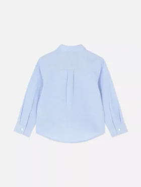 Camisa Oxford de manga larga para niños pequeños