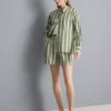 Camisas a rayas de popelín de algodón
