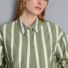 Camisas a rayas de popelín de algodón
