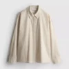 Camisas a rayas de popelín de algodón