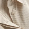 Camisas a rayas de popelín de algodón