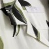 Camisas botánicas de manga corta con botones