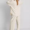 Camisas clásicas de mezcla de algodón con botones