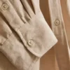 Camisas clásicas de mezcla de algodón con botones