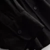 Camisas clásicas de mezcla de algodón con botones