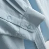 Camisas clásicas de mezcla de algodón con botones