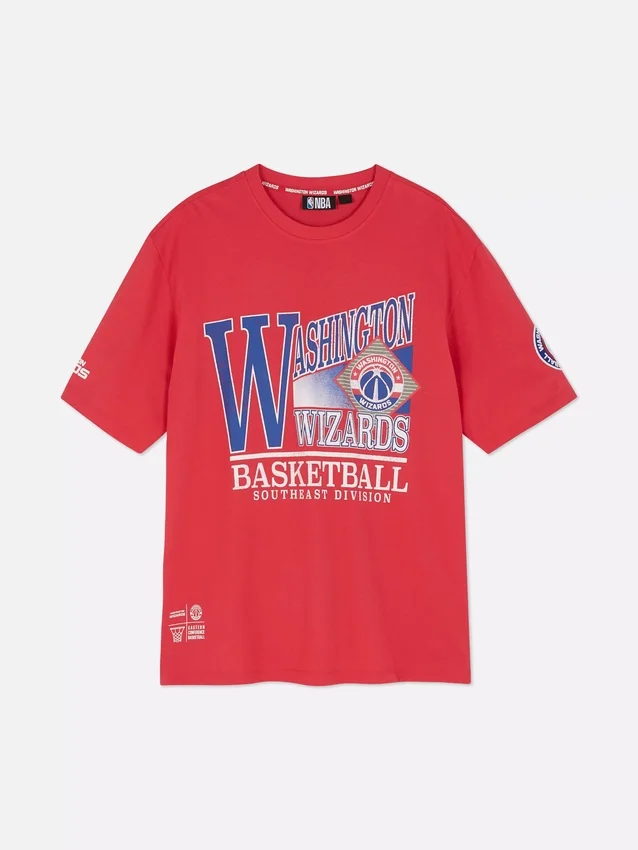 Camisas con diseño de los Washington Wizards de la NBA