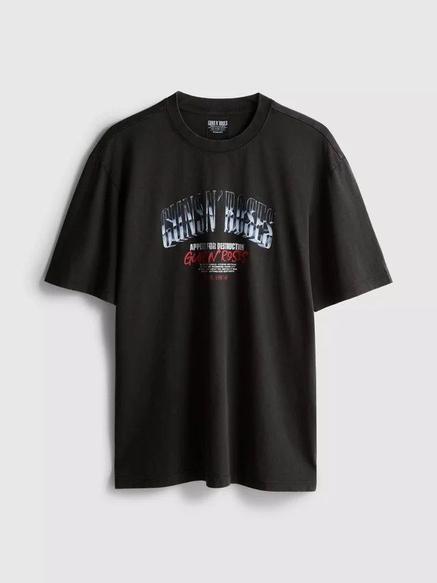 Camisas con diseño gráfico de Guns N’ Roses