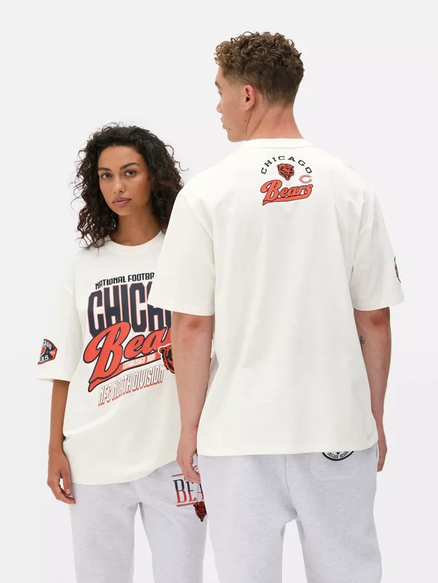 Camisas con el logotipo de los Chicago Bears de la NFL