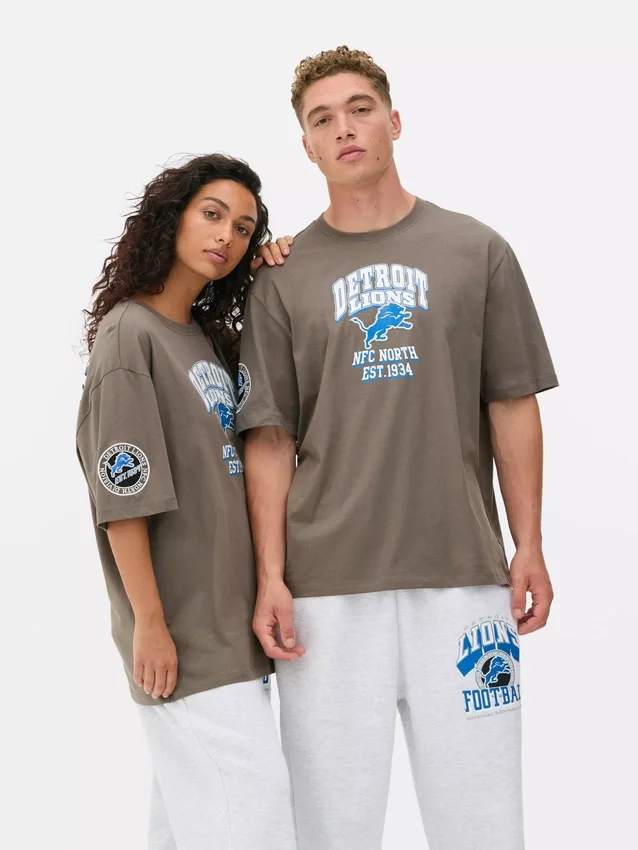 Camisas con el logotipo de los Detroit Lions de la NFL