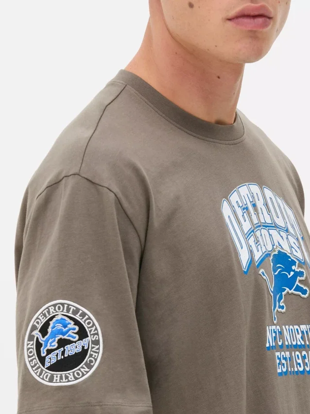 Camisas con el logotipo de los Detroit Lions de la NFL
