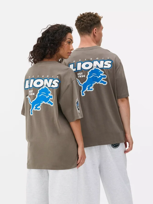 Camisas con el logotipo de los Detroit Lions de la NFL