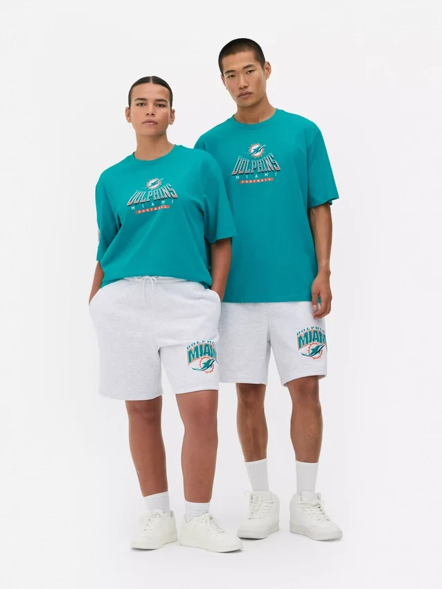 Camisas con el logotipo de los Miami Dolphins de la NFL