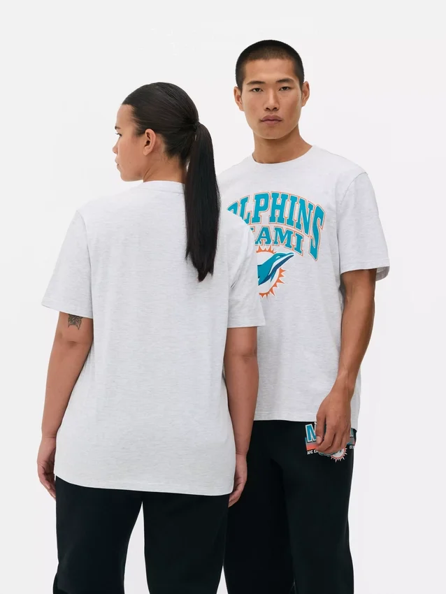 Camisas con el logotipo de los Miami Dolphins de la NFL