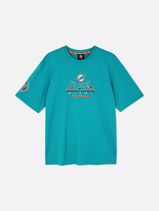 Camisas con el logotipo de los Miami Dolphins de la NFL