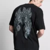 Camisas con estampado gráfico en la espalda