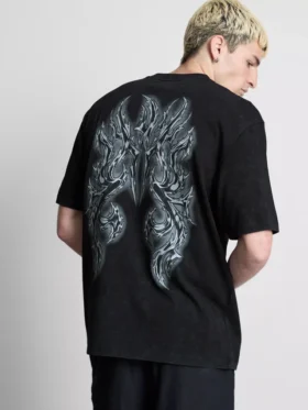 Camisas con estampado gráfico en la espalda