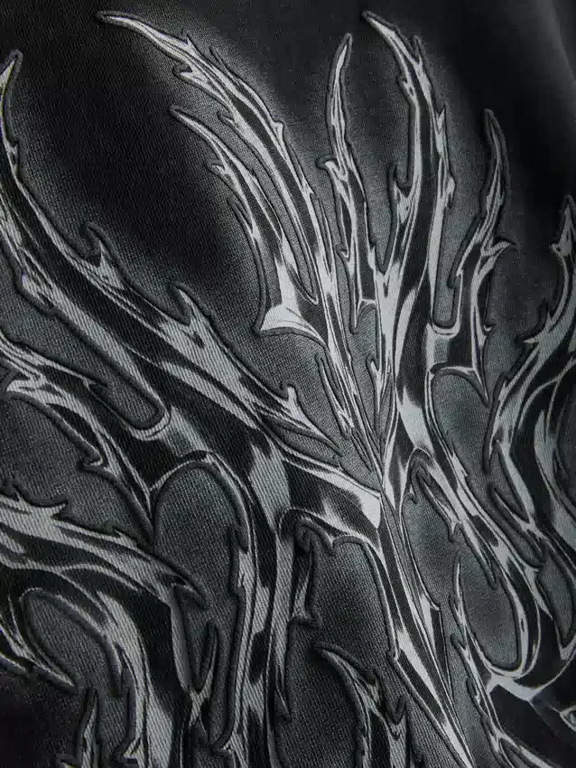 Camisas con estampado gráfico en la espalda