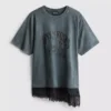 Camisas de Guns N’ Roses con ribete de encaje
